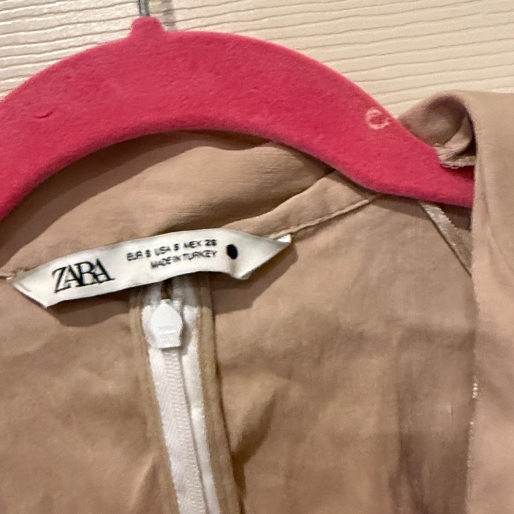 Zara linen blend cut out mini dress, small - Picture 4 of 9